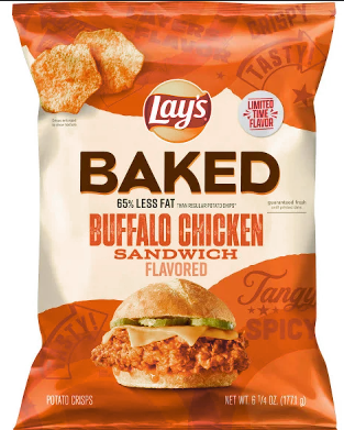 Limited Edition Baked Buffalo Chicken Lay's Chips 6oz