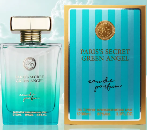 Green Angel Paris Secret Perfume 3.3 oz