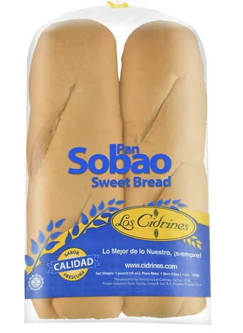 Puerto Rican Soft &Sweet Bread-Pan Sobao 14oz