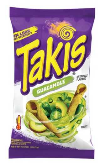 Takis Guacamole Rolled Tortilla Chips