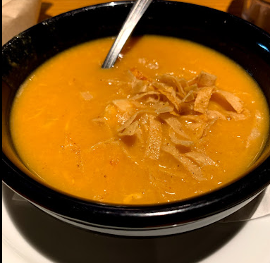 Creamy Tomato Pumpkin Soup Bowl