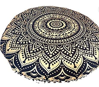 Bohemian Mandala Floor Decor Pillow 3ft
