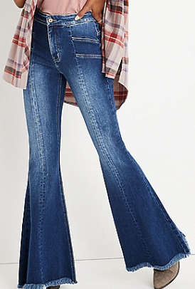 Just a Flirt Flare Jeans