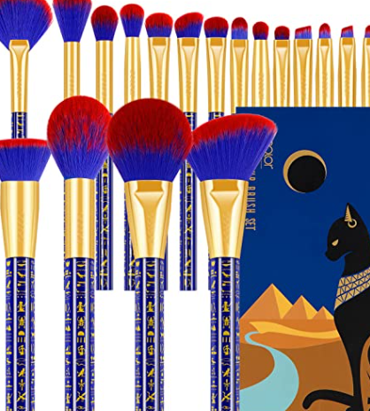 Vintage Goddess 19-Piece Makeup Brush Set