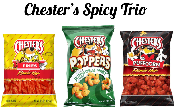 Chester's Spicy Trio (2-3oz)