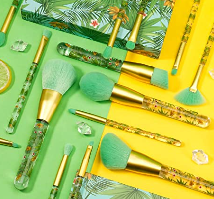 Bamboo Tropics Makeup Brush Set