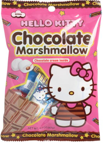 Hello Kitty Chocolate Marshmallow Snack 1.7oz
