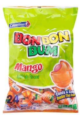 Mango Bubblegum Lollipop 7oz
