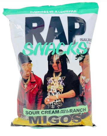 Rap Icon Snacks-Snoop & Biggie 2pk