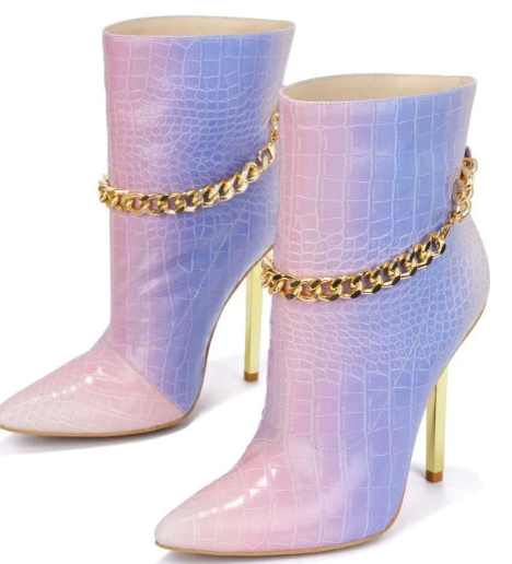 Sophie Scales Shimmer Boots 5.5